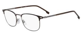 Óculos de Grau Boss Masculino Retangular Marrom 1125 yz4