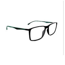 Óculos de Grau Bulget BG7162M Preto Fosco Verde 58mm G