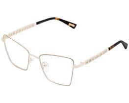 Óculos De Grau Carmim Prata CRM41034 C1-53