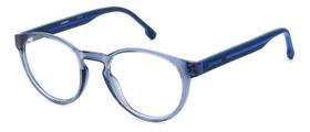 Óculos de Grau Carrera Masculino Redondo Azul 8886 pjp