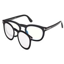 Óculos de Grau Clipon Tom Ford Eco TF5993-B 005 Preto