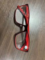 Óculos de Grau de 1.50 Vermelho e Preto