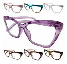 Oculos De Grau De Plastico Cristal Cristalizado