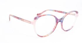 Óculos de Grau Feminino Acetato Rosê Aro Fechado Retrô M