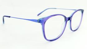 Óculos de Grau Feminino Atitude AT7247 R01 53-18 Azul