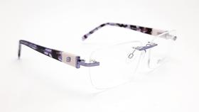 Óculos de Grau Feminino Bulget BG2171 07T 51-1 Roxo Mesclado