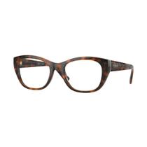 Óculos de Grau Feminino Vogue VO 5569 W656 53-19 Marrom Havana Translúcido