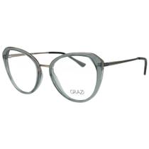 Óculos de Grau Grazi GZ3084 H915 Cinza Transparente