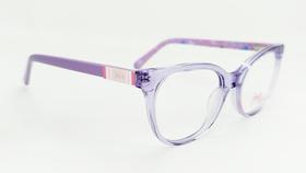 Óculos de Grau Infantil Feminino Jolie JO6144 R03 46-16 Roxo Cristal Óculos de Grau Infantil Feminino Jolie JO6144 R03 46-16 Roxo Cristal
