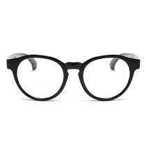 Óculos De Grau Infantil Inquebrável Silicone Redondo Preto Rubber