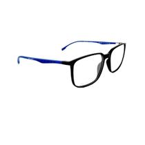 Óculos de Grau Masculino Bulget Preto/ul G 57mm