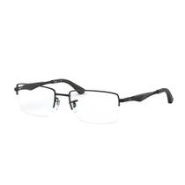 Óculos de Grau Masculino Ray Ban RB6285 2503 53 Metal Preta