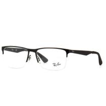 Óculos de Grau Masculino Ray Ban RB6335 2503 Metal Preta