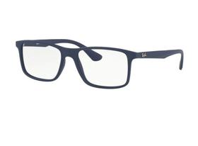 Óculos de Grau Masculino Ray Ban RB7120L 5412 55 Acetato Azul