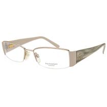 Óculos de Grau Meio Aro Ana Hickmann AH1088 Prata 15A