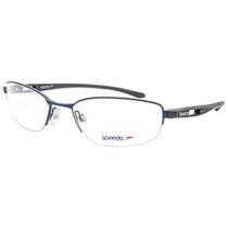 Óculos de grau Meio Aro Speedo SP1312 06B Azul Marinho