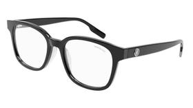 Óculos de Grau Montblanc MB0180OK 005 Preto Tam 56