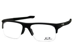 Óculos de grau Oakley OX8061 0158 Plazkink - Satin Black / Demo Lens