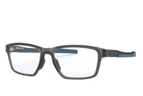 Óculos de grau Oakley OX8153 0755 Metalink - Satin Grey Smoke / Demo Lens