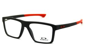 Óculos de grau Oakley OX8167-0454 Volt Drop - Satin Light Steel / Demo Lens