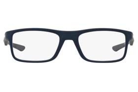 Óculos de Grau Oakley Plank 2.0 0OX8081 03/51 Azul Escuro Fosco