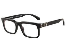 Óculos De Grau Off White Style Black OERJ070 1000-55 Óculos De Grau Off White Style Black OERJ070 1000-55