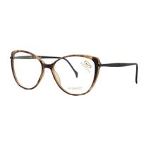 Óculos de Grau Original Stepper em Fibra de Algodão Feminino SI-30165