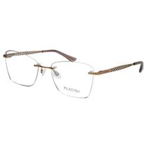 Óculos de Grau Platini P91201 I890 Rose Gold Óculos de Grau Platini P91201 I890 Rose Gold