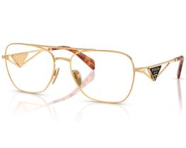 Óculos De Grau Prada Catwalk Dourado PRB50V 5AK1O1-59 Óculos De Grau Prada Catwalk Dourado PRB50V 5AK1O1-59