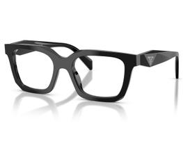 Óculos De Grau Prada Design Preto Brilho PRC08V 16K1O1-52 Óculos De Grau Prada Design Preto Brilho PRC08V 16K1O1-52