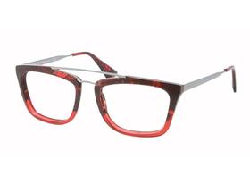 Óculos de Grau Prada PR18QV RO01O1 Feminino Óculos de Grau Prada PR18QV RO01O1 Feminino