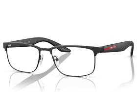 Óculos de grau Prada VPS51P DG01O1 56 i Black Rubber