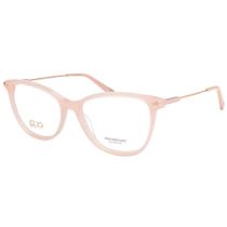 Óculos de Grau Quadrado Ana Hickmann AH60012 Rosa Transparente K02