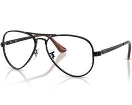 Óculos De Grau Ray Ban Aviator Max Preto RX3925V 2509-58