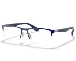 Óculos de Grau Ray Ban Blue On GunMetal RX6335 2947-56 Óculos de Grau Ray Ban Blue On GunMetal RX6335 2947-56