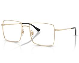 Óculos De Grau Ray Ban Brix Dourado RX6553 2993-55 Óculos De Grau Ray Ban Brix Dourado RX6553 2993-55