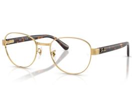 Óculos De Grau Ray Ban Essentials Dourado RX6543 2500-54 Óculos De Grau Ray Ban Essentials Dourado RX6543 2500-54