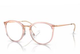 Óculos de grau Ray Ban RB7140 8335 - Transparent Pink / Demo Lens