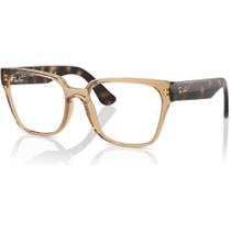 Óculos de Grau Ray Ban RB7242L 8348 Marrom Translucido