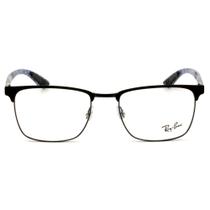 Óculos de Grau Ray Ban RB8421 Preto/Azul Fibra de Carbono 2904 54mm