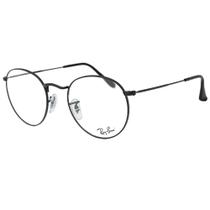 Óculos de Grau Ray-Ban Round Metal RB3447VL Preto 2503