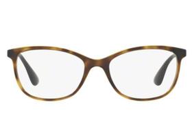 Óculos de Grau Ray Ban RX7106 5999 Tartaruga Lentes Tam 53