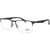 Óculos de Grau Retangular Ray-Ban RB6335 Preto 2503
