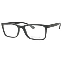 Óculos de grau retangular Tecnol TN3056 G219 Preto Óculos de grau retangular Tecnol TN3056 G219 Preto