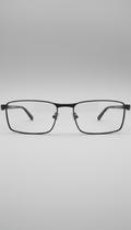 Óculos de Grau Retangulares Masculino Metal/Acetato Preto Óculos de Grau Retangulares Masculino Metal/Acetato Preto