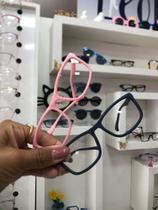 Óculos de grau rosa feminino