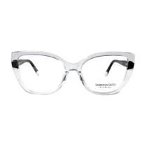 Óculos de grau Sabrina Sato SS160 Transparente/Preto