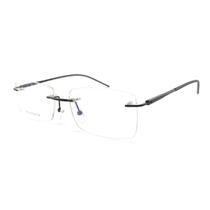 Oculos De Grau Sem Armação Aro Flutuante Preto Unissex C7