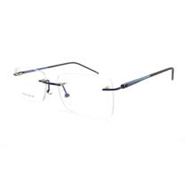 Oculos De Grau Sem Aro Flutuante Balgrif Azul Unissex C7