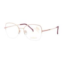 Óculos de Grau Stepper Fio de Nylon Feminino SI-50231 Óculos de Grau Stepper Fio de Nylon Feminino SI-50231